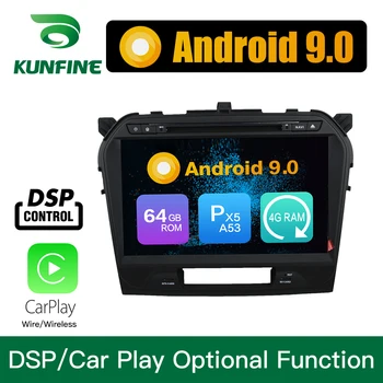 KUNFINE Android 9.0 Octa Core, 4 GB RAM, 64 GB Rom Auto DVD GPS Multimēdiju Atskaņotāju, Auto Stereo SUZUKI Vitara Radio Headunit