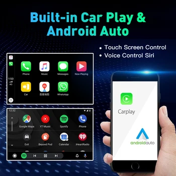 Dasaita 2 din Android10.0 Universālas Automašīnas Radio 