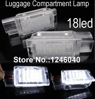 2GAB LED bagāžas nodalījuma lukturi bagāžnieka gaismas lampas SAAB 1995. gada Cadillac SRX 2006. -.GADAM, SXT, TS, ATS. -.gads Canbus