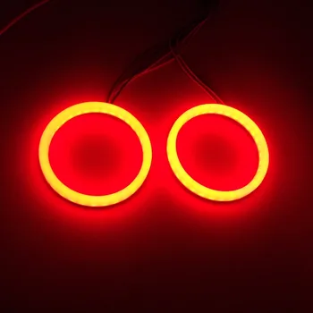 TAOCHIS RGB Angel acis Mobilo Pone APP Tālvadības 60mm 70mm 80mm 90mm 95mm Auto Auto Vadītājs Apgaismojuma Pārbūves