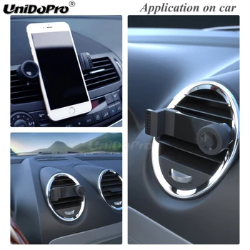 Unidopro Automašīnu Gaisa Ventilācijas Tālrunis Car Mount, GPS Movil Suporte Para Celular par LG K10 Jauda M320TV Stylo 3 Plus (TP450) Tālruņa Turētājs
