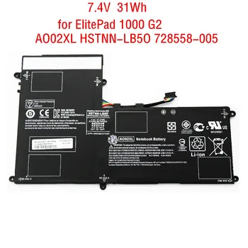 Patiesu AO02XL akumulators HP ElitePad 1000 G2 HSTNN-LB5O HSTNN-IB5Q HSTNN-C78C 728558-005 728250-421