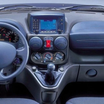Auto Stereo Radio DVD Panelis o Mount Fascijas Komplekts Fiat Doblo 2002-2017 DVD Pielāgošanas Rāmis Dash Komplekts
