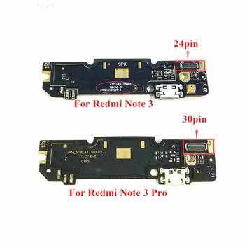 USB Uzlādes Lādētājs Dock Connector Flex Cable Uzlādes Ostas Valdes Xiaomi Redmi 3. Piezīme 3 Pro Redmi 4. Piezīme 4X