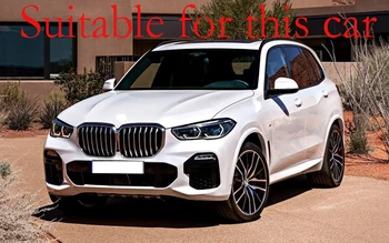 BMW X5 G05 2019 2020 ABS Chrome Gaisa Ventilācijas Izvads Segtu Paneļa Apdare Bezel Rāmja Formēšanas Rotāt Akcentu Stils