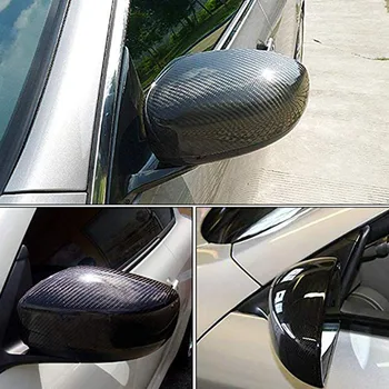 Auto Oglekļa Šķiedras Sānu Atpakaļskata Spogulis Cover Vāciņus Ārējie Piederumi Infiniti G25 G35 G37 2008. - 2013. gadam