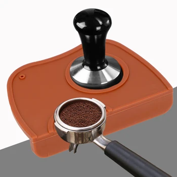 Slidens Klucis 1gb Barista-Kafijas Blietēšanas Mat Espresso Kafijas Aizskart Mat Instrumentu Turētāja Silīcija Gumijas Paklāja Stūrī