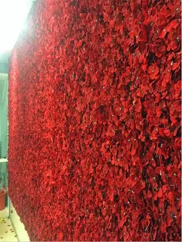 Mākslīgā Hydrangea Ziedu Sienas Izmērs Aptuveni 40*60cm Posmā Kāzu Aksesuārus Zīda Rožu Rotājumu Sienas Šifrēšanas Ziedu Fona