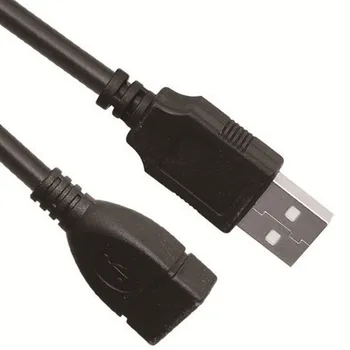 1pc kphrtek USB 2.0 Extension Kabelis Sieviešu un Vīriešu Datu strāvas Vads Adapteris Savienotājs Extender