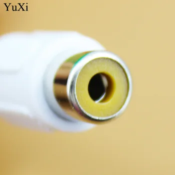 YuXi Izturīgs 3.5 mm Male Ligzdu uz 2 RCA Female Plug Adaptera Kabelis Mini Stereo Audio Kabelis, Austiņas Y Kabeli 3pole