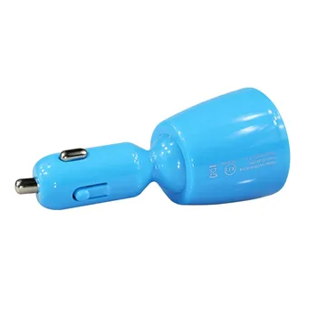 Jaunas Dual USB Automašīnas Lādētājs 2 piepīpētāja Adapteris USB Strāvas Adapteris Lādētājs Huawei P30 Samsung S10 Prosa 9