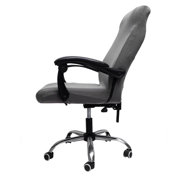 KARSTĀ-Biroja Krēsls Segtu Elastīgs viengabala roku Balsts, Grozāms Krēsls Segtu Datora Krēsla Pārsegs