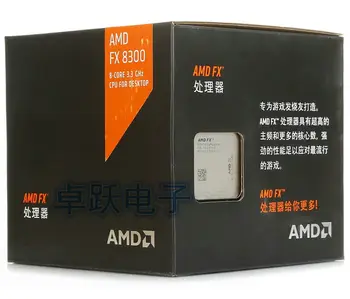 AMD FX 8300 CPU Procesors Sākotnējā Liekami Eight-Core 3.3 G/16M/95W Darbvirsmas Socket AM3+ FX-8300 JAUNU Bezmaksas Piegāde