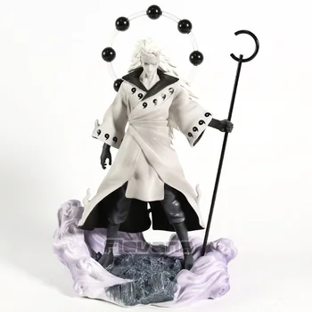 Naruto Shippuden Rikudo Sennin Uchiha Madara PVC Attēls Statuja Kolekcionējamus Modelis Rotaļlietas