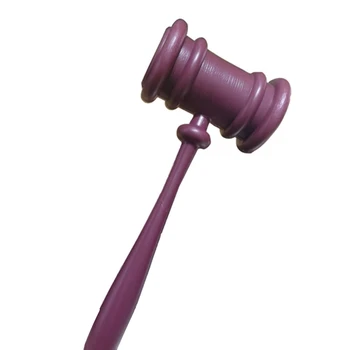 Tiesas Zālē Gavel Bērnu Rotaļu Cosplay Āmuru Rotaļlietas Tiesneša Advokāts Dobas Plastmasas Zēniem Meitenēm