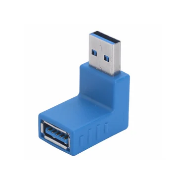 5 Gab. A Tipa USB 3.0 90 Grādu labējās Savienotāja Adapteri Plug Connector GDeals
