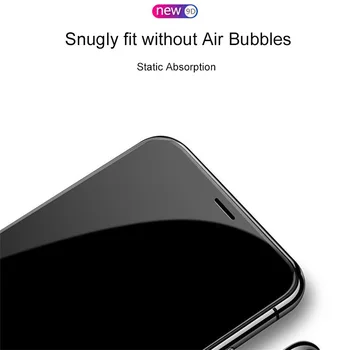 9H Pilnībā Segtu Rūdīts Stikls iPhone 11 Pro 11pro Max X XS Max XR Ekrāna Aizsargs, ar aizsargplēvi iPhone 7 8 Plus Stikls