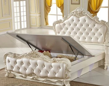 Masīvkoka gulta Modes Eiropas franču Cirsts gultas 1.8 m gulta 8560
