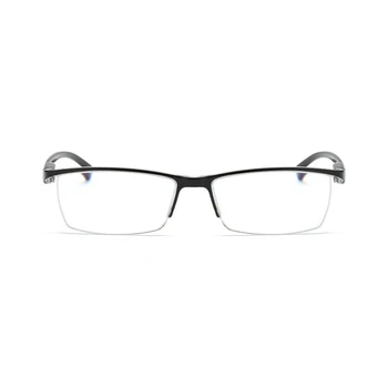 2019 Nekustamā Jauniešu Modes Pusi-Uzacu loka Tr90 Ultra Gaismas Bumba Anti-blu Vīrieši Sievietes Lasīšanas Brilles +0.75 +1.25 +1.5 +1.75 Līdz +4