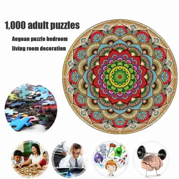 Krāsains Uguņošana 1000 Jigsaw Puzzles Gabaliņi, Papīrs, Ainava, Bērns, Pieaugušajiem Mīklas Bērnu Spēles Rotaļlietas Attēlu Montāžās W1D8