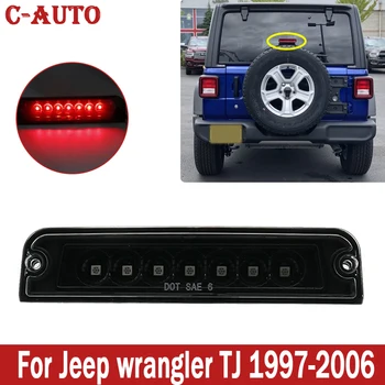 1GB Auto Ūdensizturīgs Augstas Stop Jumta Kravas LED 3. Trešā Bremžu LED Aizmugurējie Gaismas Lukturi Jeep wrangler TJ 1997-2006 Auto-stils