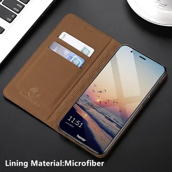 Luksusa Genuine Leather Flip Case Cover Kartes Slots Turētājs Xiaomi Ņemiet Vērā, 10 Pro/Xiaomi Ņemiet Vērā, 10 Tālrunis Vāka Magnētisko Būtiska Coque