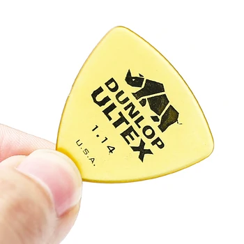 1 gab Dunlop Ultex Trīsstūris Ģitāru Izvēlēties Plektrs Starpnieks Bass Starpnieks Akustiskās Elektriskās Klasisko Ģitāru Detaļas Ģitāru Cērtes