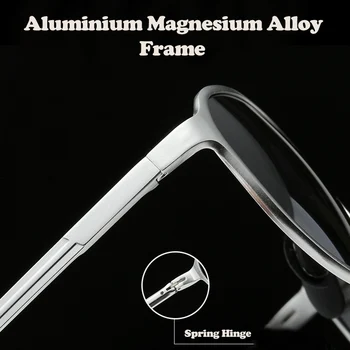 Alumīnija Magnija polarizētās saulesbrilles sievietēm, vīriešiem luksusa dubultu tilta brilles UV400 sievišķīgi zīmola oculos vintage saules brilles