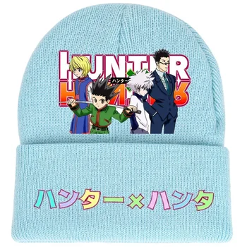 Anime, Hunter X Hunter Hisoka Hisoka Trikotāžas Beanies Klp Cosplay Karikatūra Izdrukāt Cepure