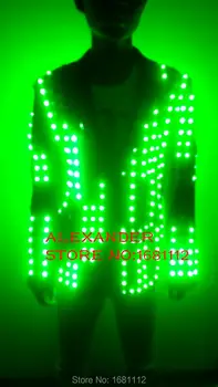LED uzvalks RGB/LED Kostīmu /LED Posmā drēbes/ Gaismas kostīmu/