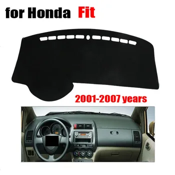 RKAC Auto paneļa vāciņu mat Honda veco Fit 2001. gada līdz 2007. gadam domuzīme aptver kreisās puses disks Izvairīties no gaismas pad rakstāmgalda paliktni, Auto piederumi