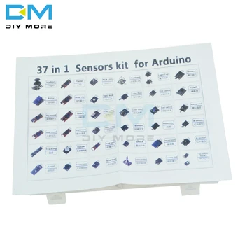 Pro Saderīgu 37 1 Sensors DIY komplekti Arduino MCU Izglītības Lietotāja + Bezmaksas Gadījumā