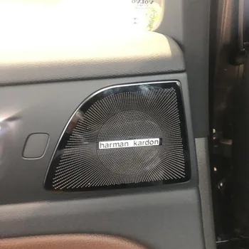 Nerūsējošā Tērauda Auto Skaļrunis Segtu Durvju Apakšas Audio Skaņas Rāmis Gadījumā Piederumi Volvo S60 