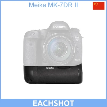 Jaunas Ielidošanas Meike MK-7DR II 2.4 G ar bezvadu Tālvadības Battery Grip Canon 7d mark ii