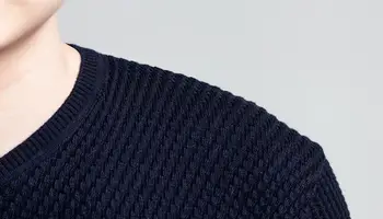 Džemperis Vīriešiem Gadījuma V-Veida Kakla Džemperis Vīriešiem Rudens Slim Fit Krekls Ar Garām Piedurknēm Vīriešu Džemperi Trikotāžas Kašmira Vilna Pull Homme