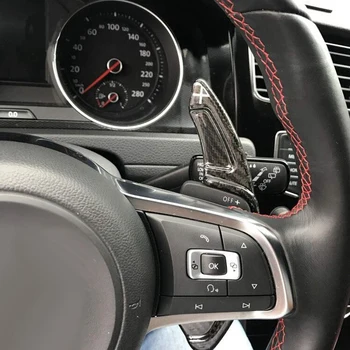 Oglekļa Šķiedras Stūre Shift Bradāt Shift Paplašinājumu-VW Golf 7 MK7 Scirocco-Polo GTI