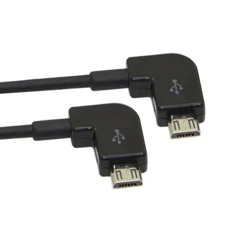 30cm pa Kreisi, Leņķī pa Kreisi, Leņķi Micro USB Uzņēmējas OTG Kabelis 4 DAC Digitālo Pastiprinātāju