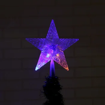 Ziemassvētku Eglītes Zvaigžņu Gaismu Bateriju Darbināmas LED Gaismu Ziemassvētku Kokā Partijas Apdare Izmērs S
