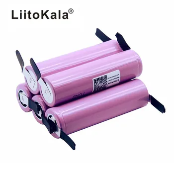 Jaunas Oriģināls Liitokala ICR18650-26FM 18650 2600 mAh 3,7 V Li-ion Baterija Uzlādējams Akumulators + DIY Niķeļa Lapa