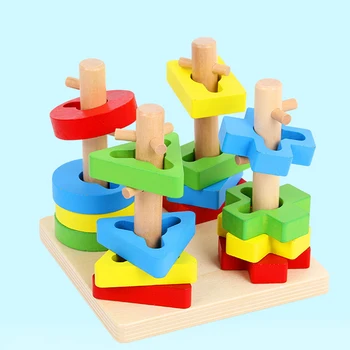 Koka Matemātikas Rotaļlietas Baby Puzzle Bērniem Mācību Rotaļlieta Pirmsskolas Pirmsskolas Izglītības Montessori Spēle Maziem Bērniem Bērniem