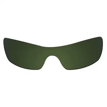 OOWLIT Polarizētās Lēcas Nomaiņa Pelēks Zaļš-Oakley Batwolf OO9101 Saulesbrilles