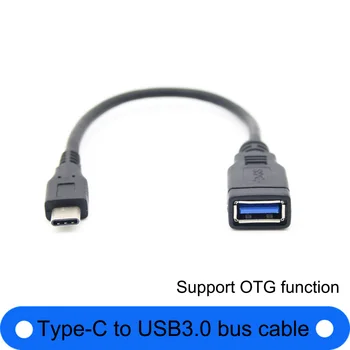 C tipa USB OTG Adaptera Kabelis USB C Vīriešu USB 3.0 Sieviete Kabeļa Adapteris tipa c interfeiss Mobilās ierīces