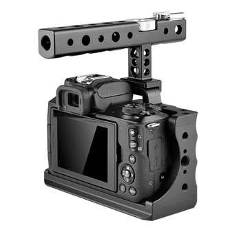 Alumīnija Sakausējuma Kamera Aizsardzības Būrī Aizsardzības Apvalks,Canon M50