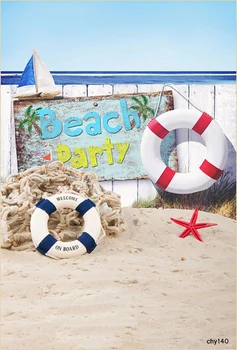 LEVOO Fotogrāfija Studija Ocean Beach Party Peldēšana Gredzenu Jauno Dzimis Fotogrāfijas Fons, Kamera Fotografica