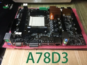 Jaunu Mātesplati A78 AM2 DDR3 Atmiņas darbvirsmas Pamatplate Atbalsta AM3 938 Dual Core Quad Core