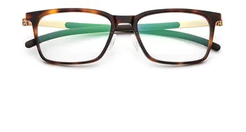 Belight Optisko Acetāta ar Titāna Mens Classcial Stikla Rāmji Dizaineru Brilles Modes Recepšu 19106