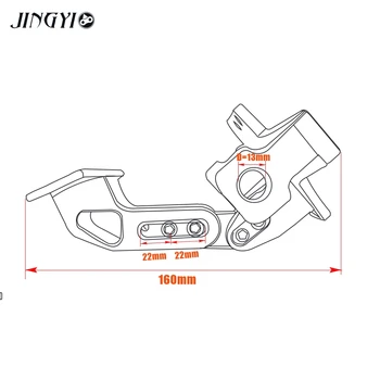 Motociklu CNC Alumīnija numura zīme rāmis + pagrieziena signāla Honda grom 125 cbr 1000rr z50 crf450 cb500x nc700s