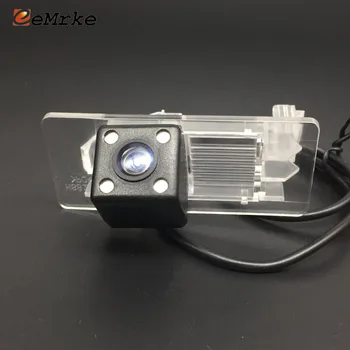 EEMRKE CCD Automašīnu Atpakaļskata Backup Kameru Skoda Superb II 3T4 3T5 Īpašums/ Hečbeks. Gadā - Atpakaļgaitas Kamera Nakts Redzamības Autostāvvieta