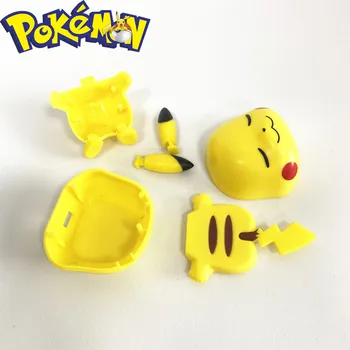 8PCS Jauni Pokemon Pikachu Noņemams Rindā Stacijas Rotājumi Kapsulas Kolekciju Lelles Rīcības Rotaļlietas Skaitļi Modeli, Rotaļlietas Bērniem, Bērnu