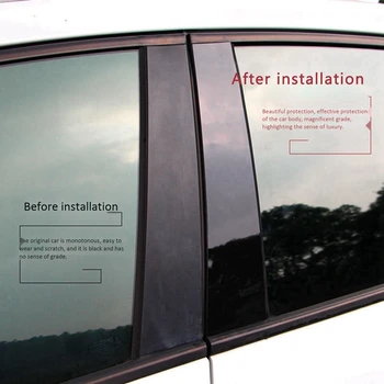 JAUNAS Auto stiklu Centrs Pīlārs Logu Pīlārs Uzlīme Apdares Piemērots Toyota Corolla 2019-2020
